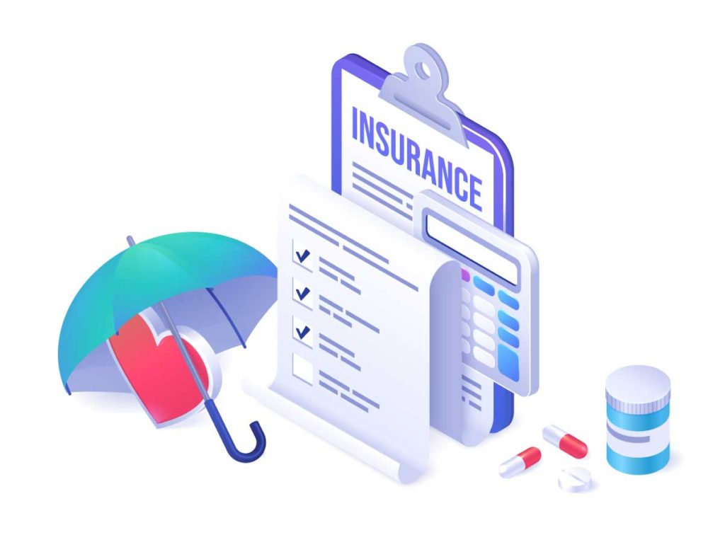 Medical Billing insurance claim form illustration